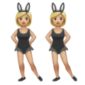 Women With Bunny Ears Emoji Whatsapp