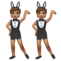 People With Bunny Ears Emoji Whatsapp
