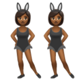 Women With Bunny Ears Emoji Whatsapp