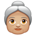 Old Woman Emoji Whatsapp