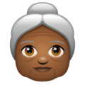 Old Woman Emoji Whatsapp