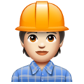 Construction Worker Emoji Whatsapp