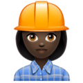 Woman Construction Worker Emoji Whatsapp