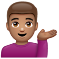 Man Tipping Hand Emoji Whatsapp