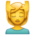 Person Getting Massage Emoji Whatsapp