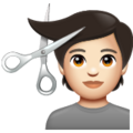 Person Getting Haircut Emoji Whatsapp