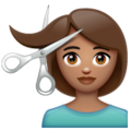 Woman Getting Haircut Emoji Whatsapp