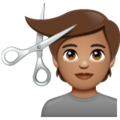 Person Getting Haircut Emoji Whatsapp