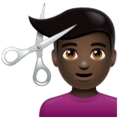 Man Getting Haircut Emoji Whatsapp