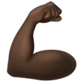 Flexed Biceps Emoji Whatsapp