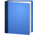Blue Book Emoji Whatsapp