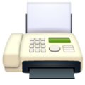 Fax Machine Emoji Whatsapp