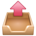 Outbox Tray Emoji Whatsapp