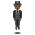 Person In Suit Levitating Emoji Whatsapp