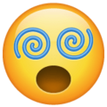 Face With Spiral Eyes Emoji Whatsapp