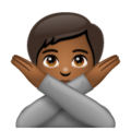 Person Gesturing No Emoji Whatsapp