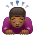 Man Bowing Emoji Whatsapp