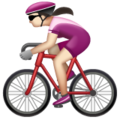 Woman Biking Emoji Whatsapp