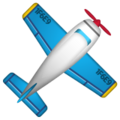 Small Airplane Emoji Whatsapp