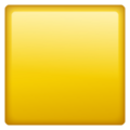 Large Yellow Square Emoji Whatsapp