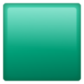 Large Green Square Emoji Whatsapp