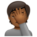 Person Facepalming Emoji Whatsapp