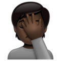 Person Facepalming Emoji Whatsapp