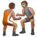 People Wrestling Emoji Whatsapp