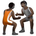 People Wrestling Emoji Whatsapp