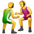 People Wrestling Emoji Whatsapp