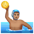 Man Playing Water Polo Emoji Whatsapp