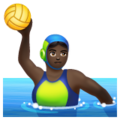 Woman Playing Water Polo Emoji Whatsapp