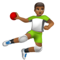 Man Playing Handball Emoji Whatsapp