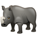 Rhinoceros Emoji Whatsapp