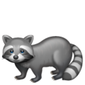 Raccoon Emoji Whatsapp