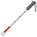 White Cane Emoji Whatsapp