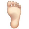 Foot Emoji Whatsapp