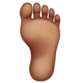 Foot Emoji Whatsapp