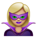 Woman Supervillain Emoji Whatsapp