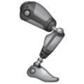 Mechanical Leg Emoji Whatsapp