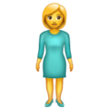 Woman Standing Emoji Whatsapp