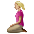 Woman Kneeling Emoji Whatsapp
