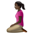 Woman Kneeling Emoji Whatsapp