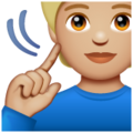 Deaf Person Emoji Whatsapp