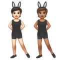People With Bunny Ears Emoji Whatsapp