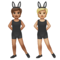 People With Bunny Ears Emoji Whatsapp