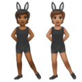 People With Bunny Ears Emoji Whatsapp