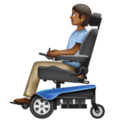 Person In Motorized Wheelchair Emoji Whatsapp