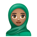 Person With Headscarf Emoji Whatsapp
