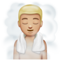 Man In Steamy Room Emoji Whatsapp